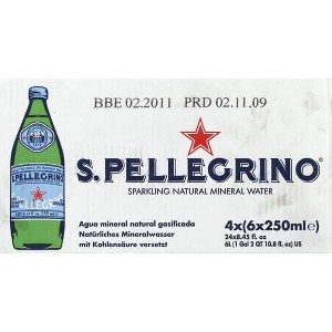 San Pellegrino Sparkling Mineral Water 24Pk, 8.45 Fz - 1 of 4