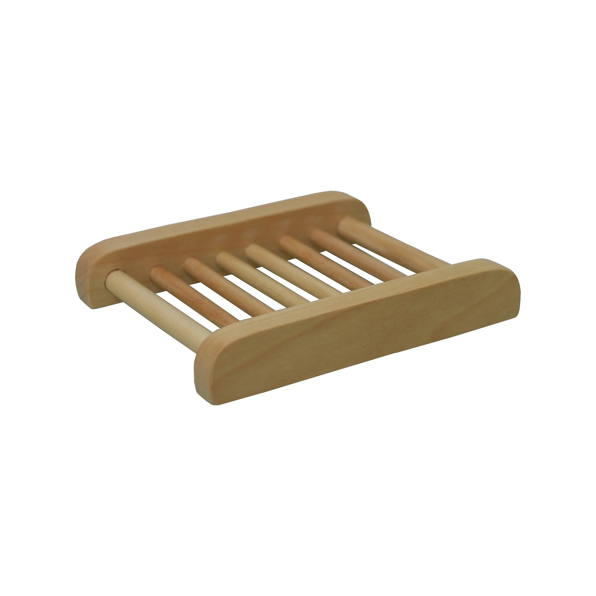 Plantlife Wooden Soap Dish – Eco-Friendly, Water-Draining Holder for Longer-Lasting Soap