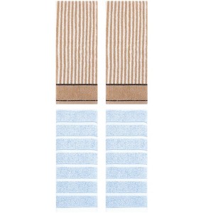 REGALWOVEN 4 Pcs Cotton Bathroom Soft Absorbent Hand Towel 13 x 29 Inch - 1 of 4