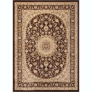 Well Woven Sultan Medallion Oriental Persian Floral Formal Traditional Modern Classic Thick Soft Area Rug - 1 of 4