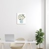Stupell Industries White Blooms Flower Bouquet Classic Jar Script Wall Plaque Art, 13" x 19" - 3 of 4