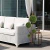 KTMBDW 4/5Ft Artificial Boxwood Topiary Ball Tree Spiral Topiaries Greenery Indoor/Outdoor Plants - 4 of 4