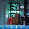 Jojoka Bar Cabinet with Rack,Liquor Stand with Glass Holder & LED Lights,Coffee Sideboard Cabinet for Living Room - 4 of 4