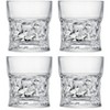 Barski Double Old Fashioned Tumbler Whiskey Glasses, Made with Fine European Craftmanship, Dishwasher Safe,  Funky Design, 10.5 oz - 4 PK - 2 of 2