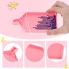 Unique Bargains Diamond Art Tray with Lids Design Pink Purple 1 Set - 2 of 4