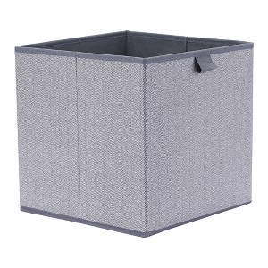 Unique Bargains Collapsible Storage Bin with 2 Handles for Organizing Clothes Blankets 1 Pc - 1 of 4