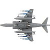 British Aerospace Harrier GR.9 Aircraft British Royal Air Force/Navy "Air Power Series" 1/72 Diecast Model by Hobby Master - 4 of 4