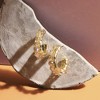 SOHI Women's California Gold Crystal Al - 2 of 4