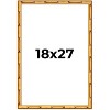 PosterPalooza | 18x27 Bamboo Picture Frame, UV Acrylic, 4 Finishes - Brown, Black, Gold, and Natural - 2 of 4