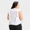 Women's Ruffle Sleeveless Blouse - A New Day™ - 2 of 3