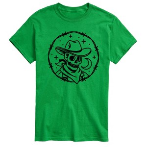 Men's - Country Casuals - Skeleton Cowboy Short Sleeve Graphic T-Shirt - 1 of 4