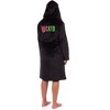 Wicked Robe Women's Elphaba and Glinda Wand Broom Charm Bathrobe For Adults - 3 of 4