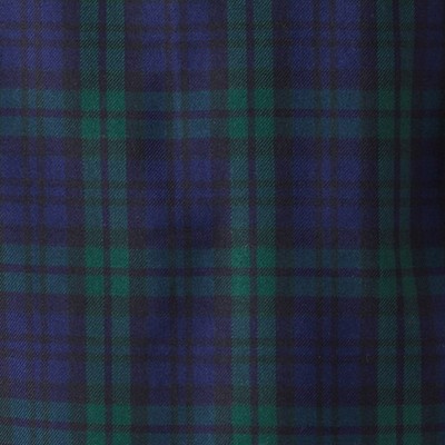 classic navy/evergreen plaid
