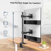 Craze Ventures Vertical Dual Monitor Mount Stand - 3 of 3