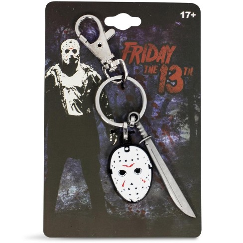 Salesone Llc Friday The 13th Mask Machete Sword Heavy Duty Metal Car Backpack Keychain Target