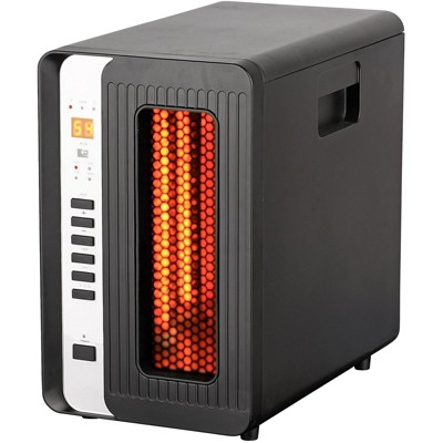 Infrared Quartz Heater With Remote And Led Display : Target