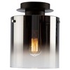 Artcraft Lighting Henley 1 - Light Flush Mount in  Satin Black - 3 of 3