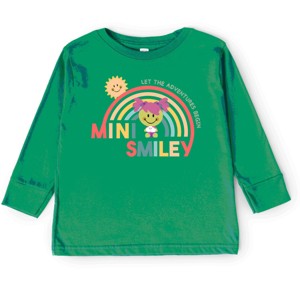 The Juniper Shop Mini Smiley Let The Adventures Begin Aria Toddler Long Sleeve Tee - 1 of 4
