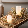 Sullivans Artificial Grass And Bunnytail Mini Wreath 17"H; Brown - 3 of 3