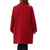 Agnes Orinda Women's Plus Size Winter Elegant Long Sleeve Notched Lapel Single-Breasted Pea Coats - 4 of 4
