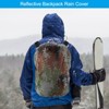 Unique Bargains Hiking Camping Climbing Digital Camo Waterproof Backpack Rain Cover - 4 of 4