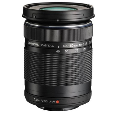 OM SYSTEM M.Zuiko Digital ED 40-150mm F4.0-5.6 R Lens- Black