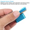 Unique Bargains Aluminum Billiard Magnetic Chalk Holder with Belt Clip - 4 of 4