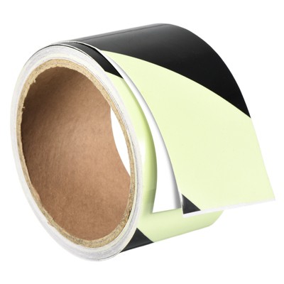 Unique Bargains Fluorescent Tape Marking Tape Luminous Stripe Glow in the Dark for Outdoor Indoor Green 2 Inch x 16.4 Feet