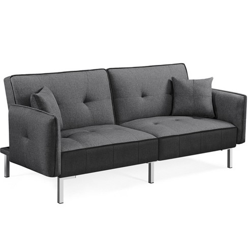 Convertible Sofa Bed Gray - Room Essentials™ : Target