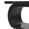 PAGED Modern Cloud Coffee Table Irregular End Table with Curved Legs for Living Room, Office - 3 of 4