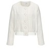 Women's Round Neckline Tweed Jacket - LASCANA - 2 of 4