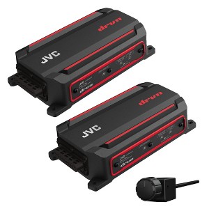 JVC KS-DR2104DBT 4Ch Bluetooth Amplifier 50W & KS-DR2001D Mono Amp 300W - 1 of 4