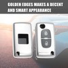 Unique Bargains Silicone Car Smart Key Fob Case Cover for Peugeot 207 307 308 407 3008 1 Pc - 2 of 4