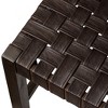 Maven Lane Emerson Backless Counter Stool with Faux Leather 26" - 4 of 4