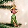 Old World Christmas 5.5 Inch Hula Dancer Hawaii Folk Dance Ornament Tree Ornaments - 3 of 3