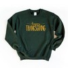 Simply Sage Market Women's Graphic Sweatshirt Happy Thanksgiving Embroidered - 3 of 4