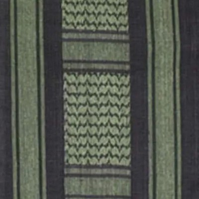 dark green & black