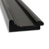 30" x 66" Non-Beveled Ridge Bronze Full Length Floor Leaner Mirror - Amanti Art: Includes Mounting Hardware - 2 of 4