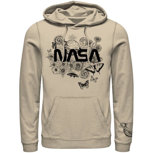 Men's Nasa Pullover Graphic Sweatshirt - Tan M : Target