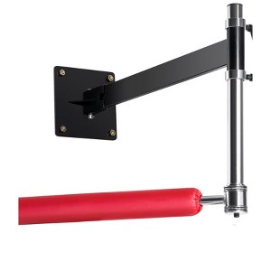 VEVOR Wall Mount Boxing Spinning Bar, Adjustable Punching Spinning Bar, Boxing Speed Trainer with Gloves, Red Reflex Boxing Bar - 1 of 4