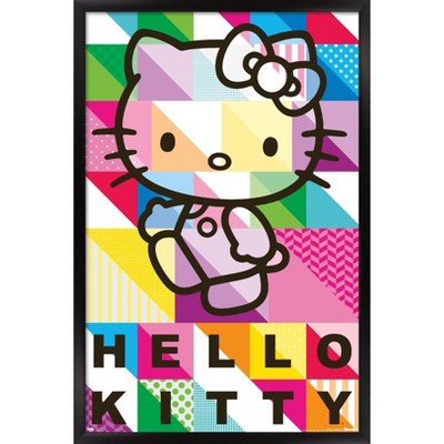 Trends International Hello Kitty - Carnival Unframed Wall Poster Print  White Mounts Bundle 22.375 x 34