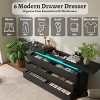 Dyonery Modern 6-Drawer Dresser with Sliding Desktop, Organizer for Bedroom - 4 of 4