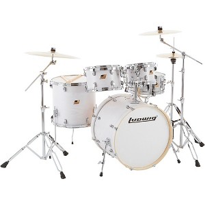 Ludwig BackBeat Elite 5-Piece Complete Drum Set With 22" Bass Drum, Hardware and Cymbals - 1 of 4