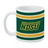 North Dakota State NDSU Stripes Ceramic Coffee Mug Novelty Gift Mugs for Coffee Tea and Hot Drinks 11oz White - 3 of 4