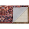 Rawlins Transitional Medallion Red/Tan/Blue Area Rug - 4 of 4