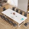 Tribesigns 8FT Conference Table for 10 People for Office Meeting - 4 of 4