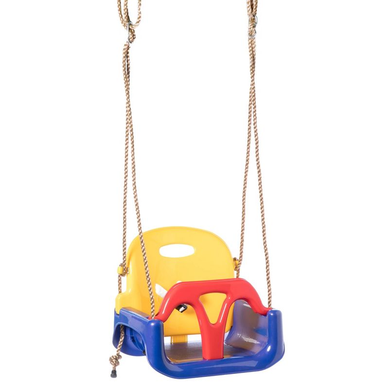 PLAYBERG 3 in 1 Baby Toddler and Teens Playground Hanging Swing Seat, 1 of 7
