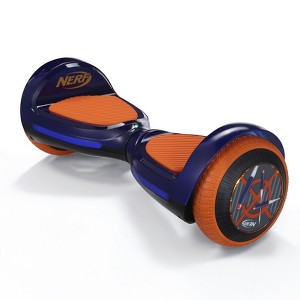 Nerf Hoverboard with Light Up Wheels Hover Play, 3 Mile Range, 6 MPH Speed Limit, Electric Hoverboard Perfect for Beginners - 1 of 4