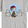 Boys' - Peanuts - Rerun Winter Short Sleeve Graphic T-Shirt - 2 of 4