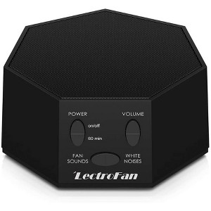 LectroFan Premium High Fidelity Noise Sound Machine with 20 Unique Non-Looping Fan and White Noise Sounds and Sleep Timer - Manufacturer Refurbished - 1 of 4
